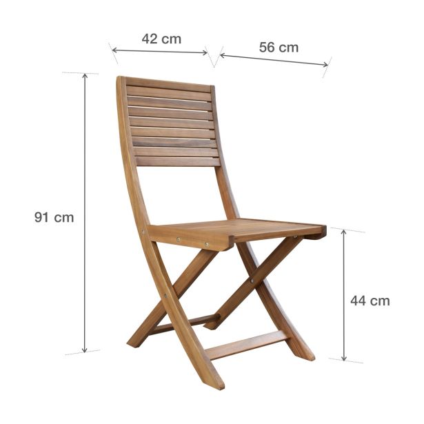 SET 2 JEDILNIH STOLOV SOLARIS II ORIGAMI FSC AC HONEY WOOD