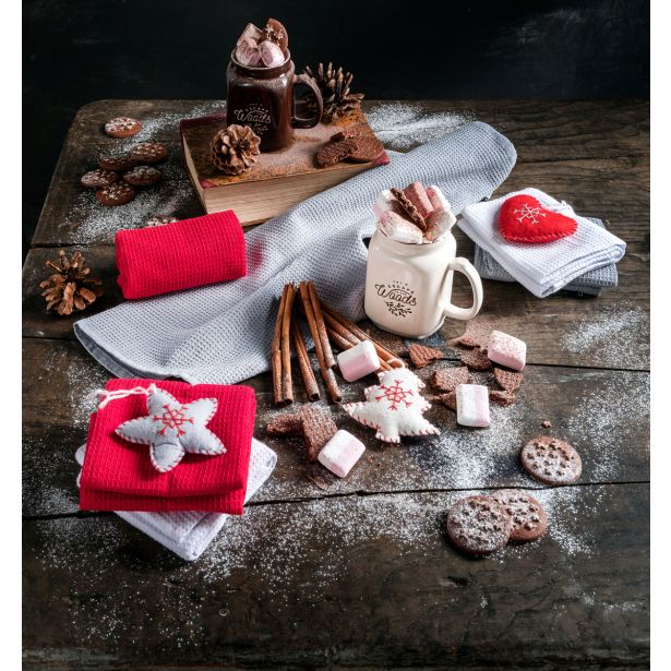 SET 2 KUHINJSKIH KRP Z NOVOLETNIMI VZROCI