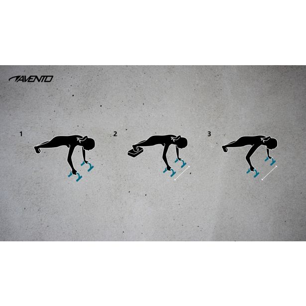 SET DRŽAL ZA VADBO AVENTO 42HB