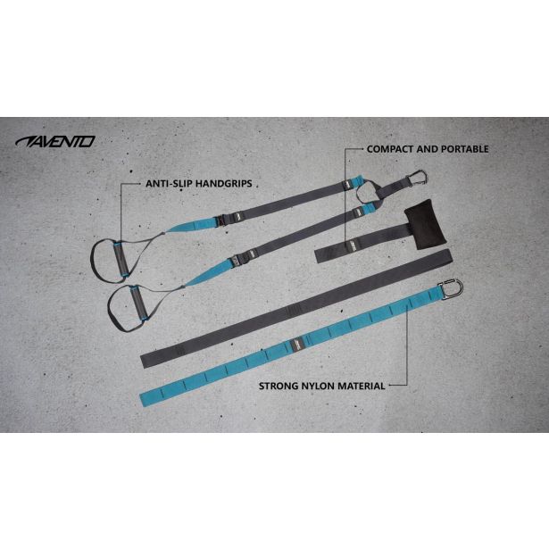 SET ELASTNIČNIH TRAKOV AVENTO Z ROČAJI 42HN