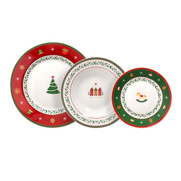 SET KROŽNIKOV 18 DELNI OLIMP. NEW CHRISTMAS TOY