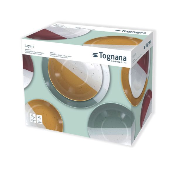 SET KROŽNIKOV TOGNANA 18 DELNI LOUISE LAYERS GI-VE-MA