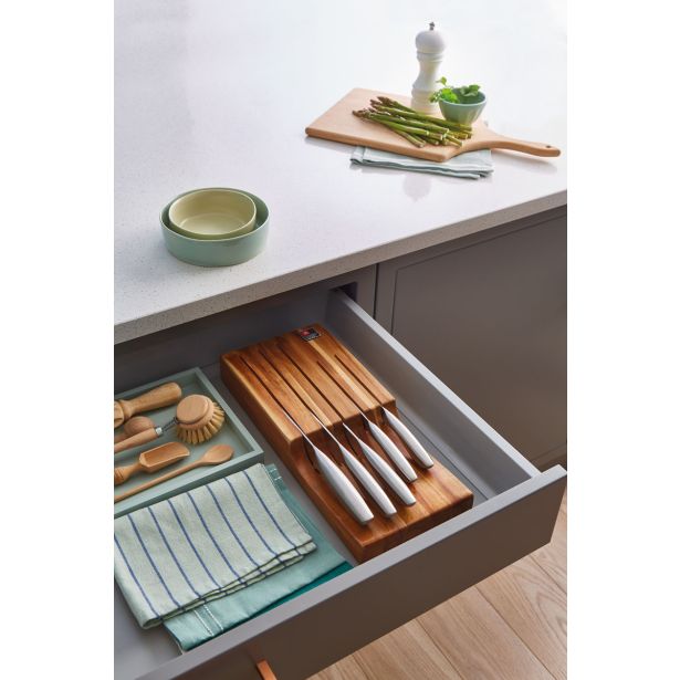 SET NOŽEV AMEFA 5 DELNI SET NOŽEV S STOJALOM FORME