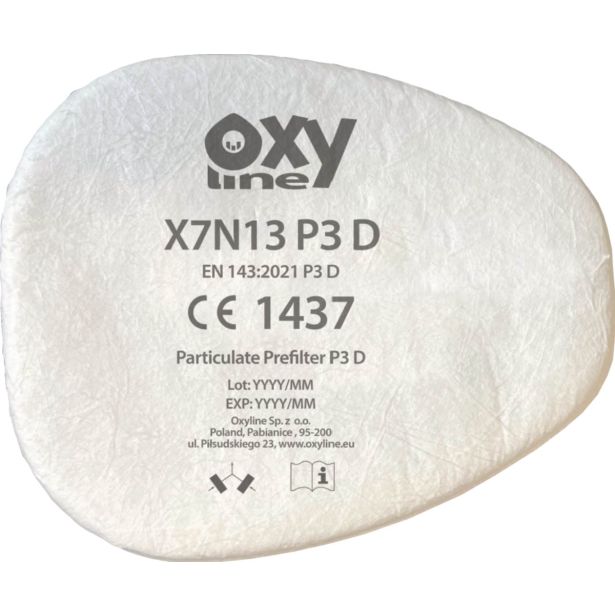 PREDFILTER OXYPRO PAINTER AERO A2P3
