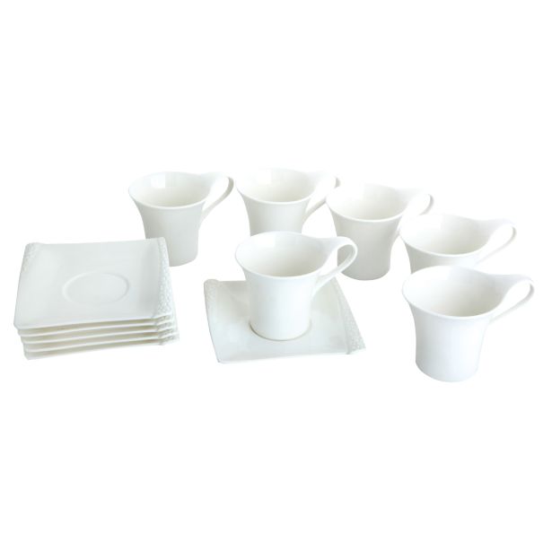 SET SKODELIC IN LONČKOV ALPEKS 6 DELNI BELA KAVA HJ1999