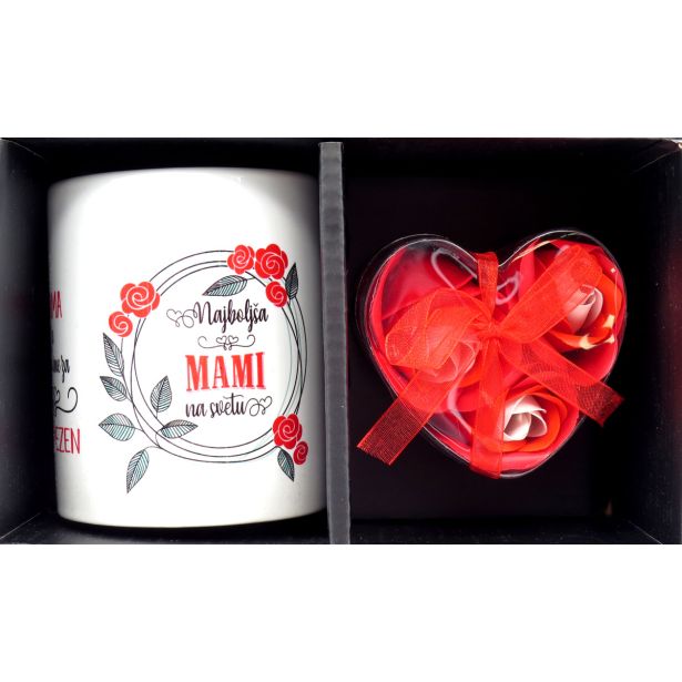 SET SKODELIC IN LONČKOV ATALA DARILNI SET ZATE LONČEK IN MILO