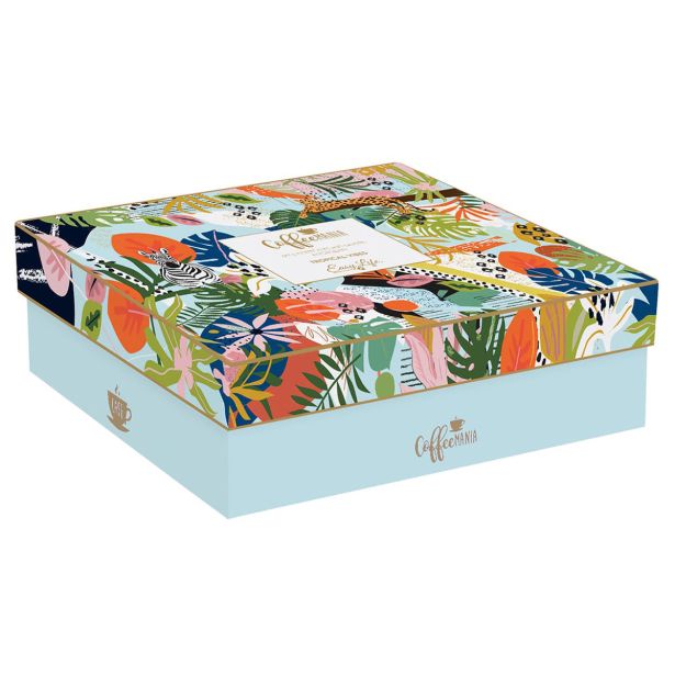 SET SKODELIC IN LONČKOV EASY LIFE 6 DELNI TROPICAL VIBES 100 ML S PODSTAVKOM