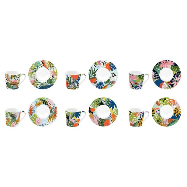 SET SKODELIC IN LONČKOV EASY LIFE 6 DELNI TROPICAL VIBES 100 ML S PODSTAVKOM