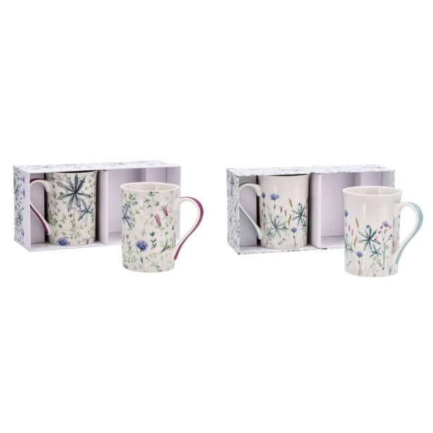SET SKODELIC IN LONČKOV STAR 2 DELNI 330 ML LONČKA PORCELAN