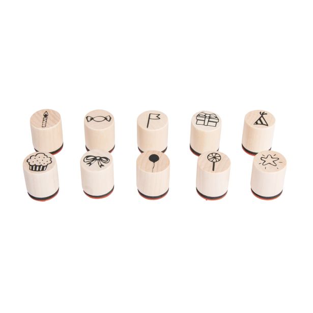 LUKNJAČ,ŠTAMPILJKA,ŠABLON RAYHER SET ŠTAMPILJK "CELEBRATE" MINI, 2 CM O, 2