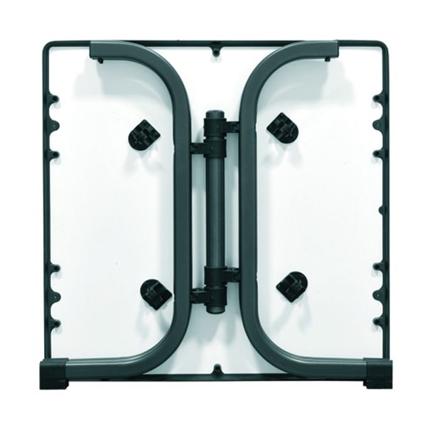 KOVINSKA MIZA DAJAR SEVELIT 70X70, ANTRACIT