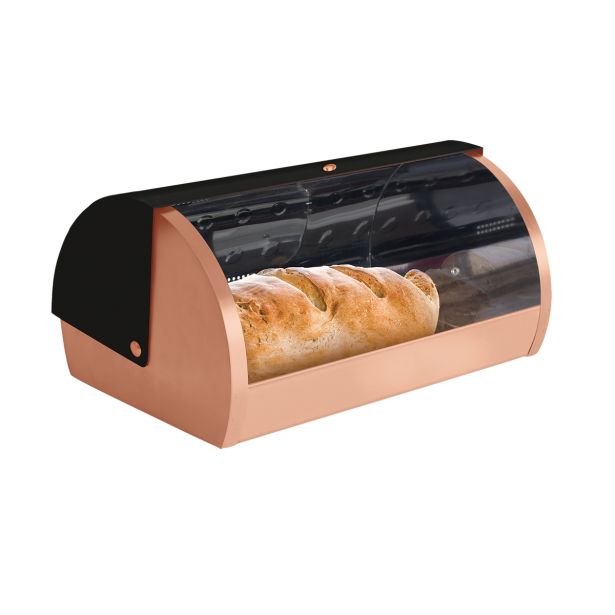 SHRANJEVANJE KRUHA BERLINGER HAUS KRUHOVNIK BLACK ROSE 38.5X28X18.5 CM