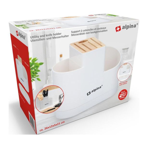 SHRANJEVANJE PRIBORA ALPINA ORGANIZATOR ZA KUHINJSKE PRIPOMOČKE