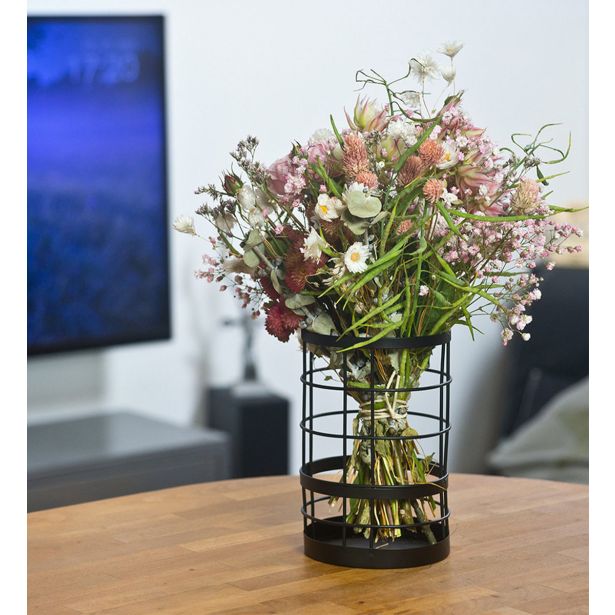 SHRANJEVANJE PRIBORA ARTE VIVA STOJALO ZA KUHINJSKE PRIPOMOČKE 12 CM ČRN