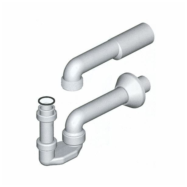 SIFON ZA BIDE LIV 32 MM SPODNJI DEL PVC FI 40