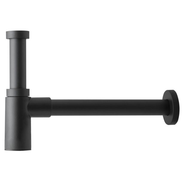 SIFON ZA UMIVALNIK UNITAS 32 MM "T" SPODNJI DEL ČRN