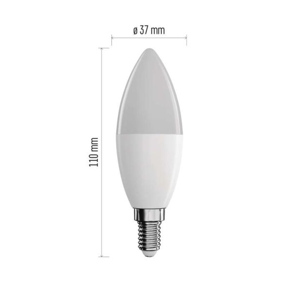 PAMETNA SIJALKA LED CANDLE 4.8W E14 RGBW WIFI