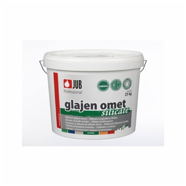 SILIKATNI FASADNI OMET JUB JUBIZOL SILICATE FINISH S PASTEL 1.5 MM KOS=25KG