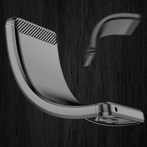 SILIKONSKI OVITEK ZA SAMSUNG GALAXY A16 - MAT CARBON ČRN