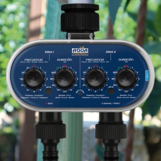 SISTEM ZA ZALIVANJE AQUA CONTROL KRMILNIK ZA VODO ANALOGNI DVOJNI C5005