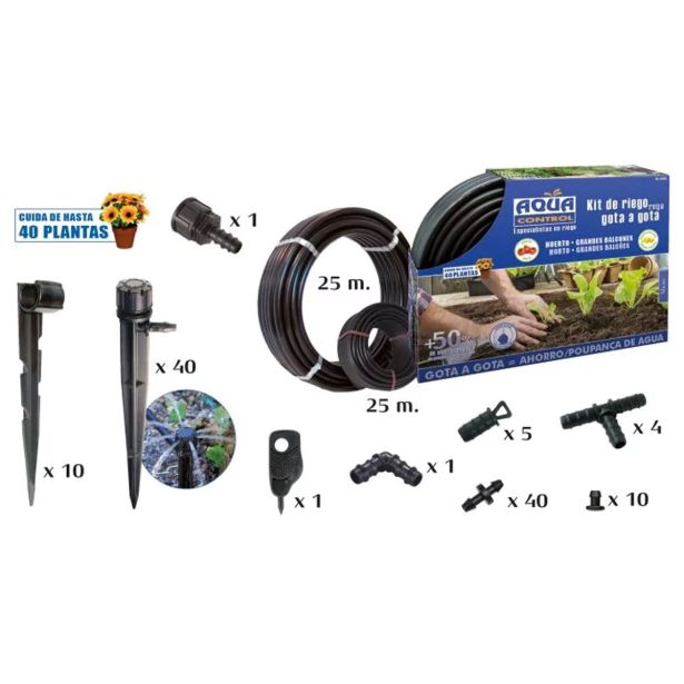 SISTEM ZA ZALIVANJE AQUA CONTROL SET ZA 40 LONČNIC