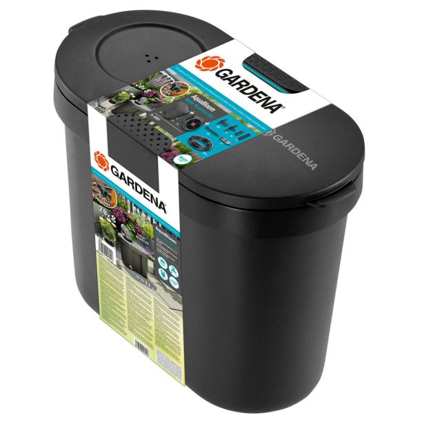 SISTEM ZA ZALIVANJE GARDENA AQUABLOOM KOMPLET S POSODO ZA VODO
