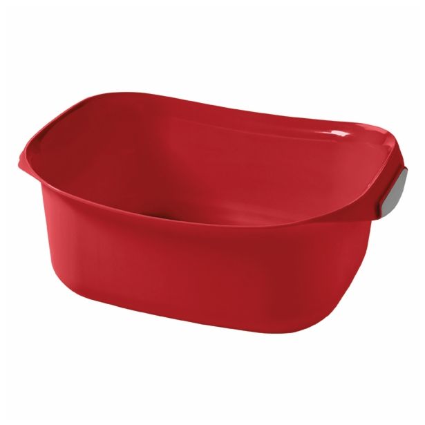 ŠKAF/UMIVALNIK CURVER URBAN 8L RDECA/SREBRNA 37.6 X 29.2 X 14.5 CM