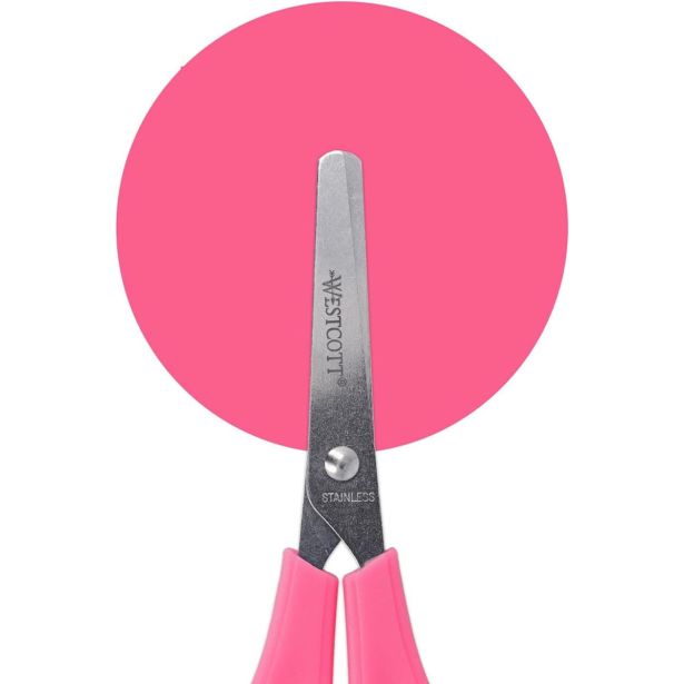 ŠKARJE WESTCOTT 13 CM OTROŠKE ROZA E-21591 00