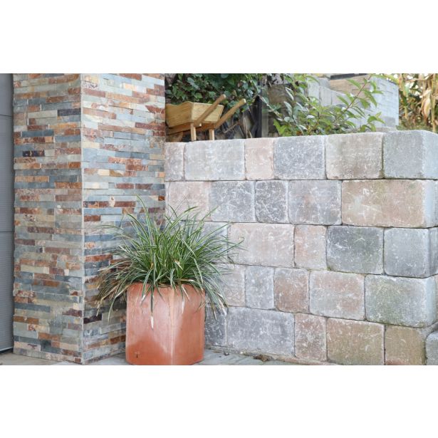 BETONSKI IZDELEK OBLAK GROUP ŠKARPNI ELEMENT STORICA ANTIQUE,MIX 05-KAMEN KRAS