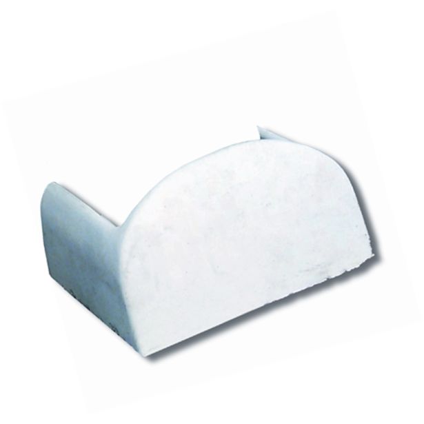 BETONSKI IZDELEK OBLAK GROUP ŠKARPNIK VELIKI LITI 45X45X17/24 CM, CEM. SIV