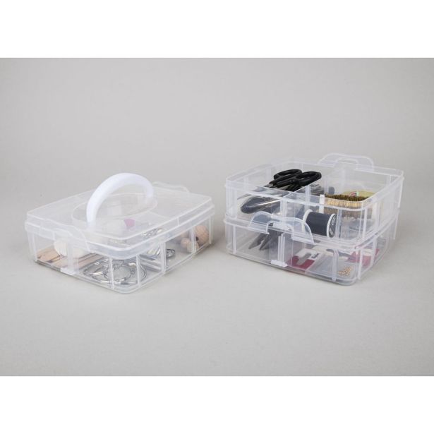 ŠKATLA RAYHER Z ROČAJEM 15.5X15.5X12.9 CM