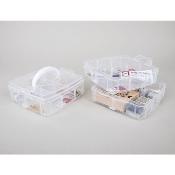 ŠKATLA RAYHER Z ROČAJEM 15.5X15.5X12.9 CM