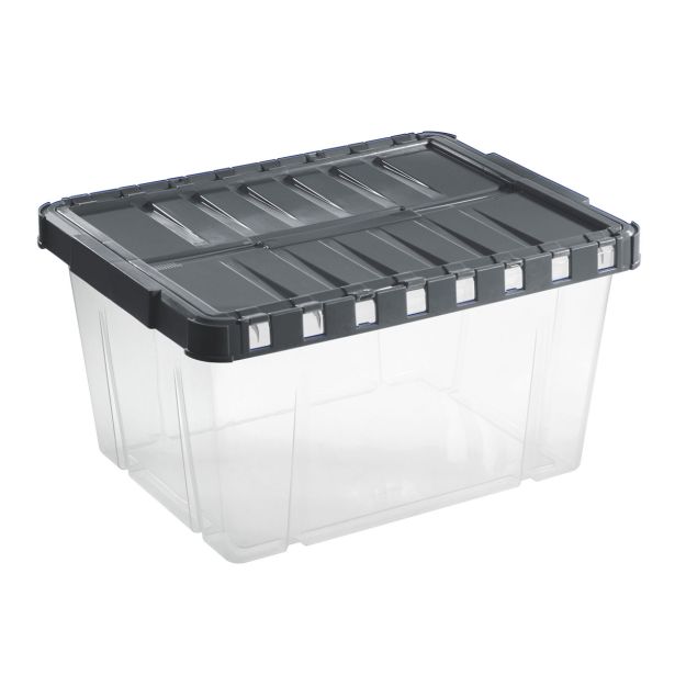 ŠKATLA/ZABOJ LINEA DOUBLE 29 L BOX LINEA DOUBLE S POKROVOM PROZ. GRAF.