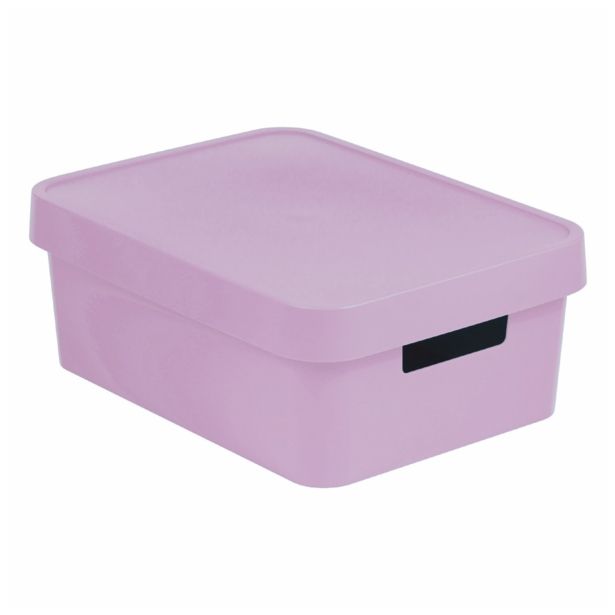 ŠKATLA/ZABOJ CURVER INFINITY 36X27X14 CM 11L ROZA BARVE