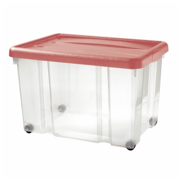 ŠKATLA/ZABOJ TONTARELLI NA KOLESIH 60 L