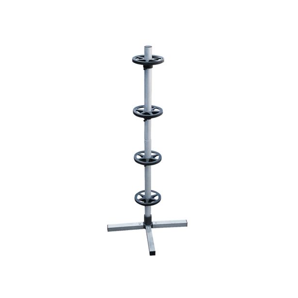 SKLADIŠČNI REGAL STOJALO ZA 4 PLATIŠČA