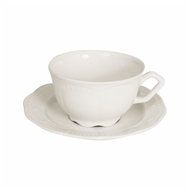 SKODELICA KAROLINA S PODSTAVKOM 0.22 L GLORIA BONE CHINA