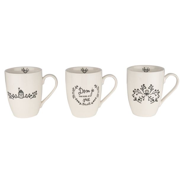 SET SKODELIC IN LONČKOV ALPEKS 3 DELNI DOM JE TAM KJER JE SRCE 350 ML