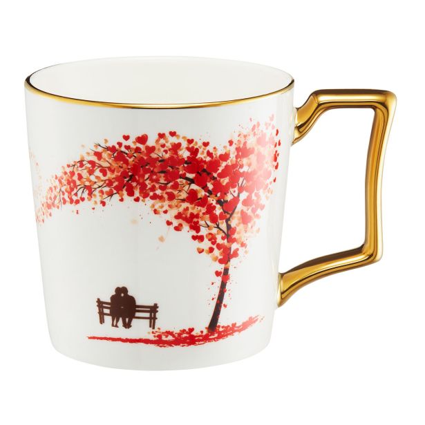 SKODELICA / LONČEK AMBITION 430 ML DREVO AMORE