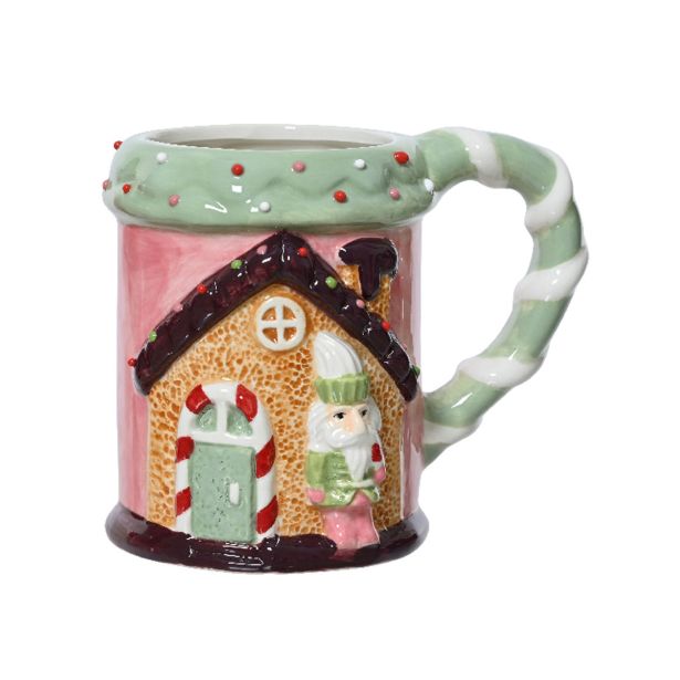 SKODELICA / LONČEK DECORIS HIŠICA