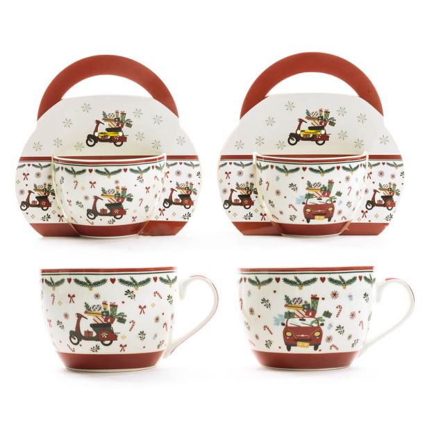 SKODELICA / LONČEK MHOME 480ML, RAZLIČNI MOTIVI OKRAŠEN AVTO IN MOTOR