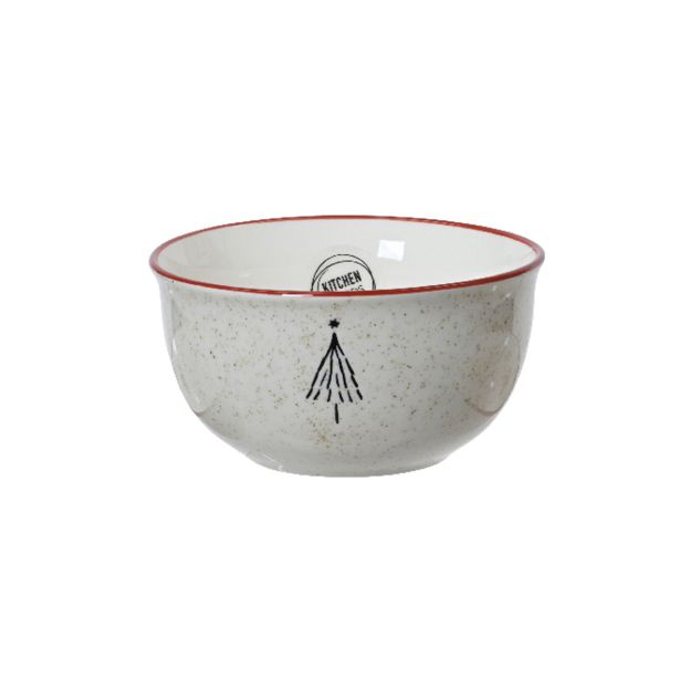 SKODELICA ZA KOSMIČE DECORIS 13 CM SMREKICA PORCELAN