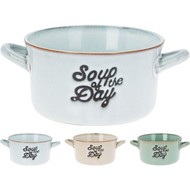 SKODELICA ZA KOSMIČE EH 500 ML RAZLIČNE BARVE IN NAPISOM