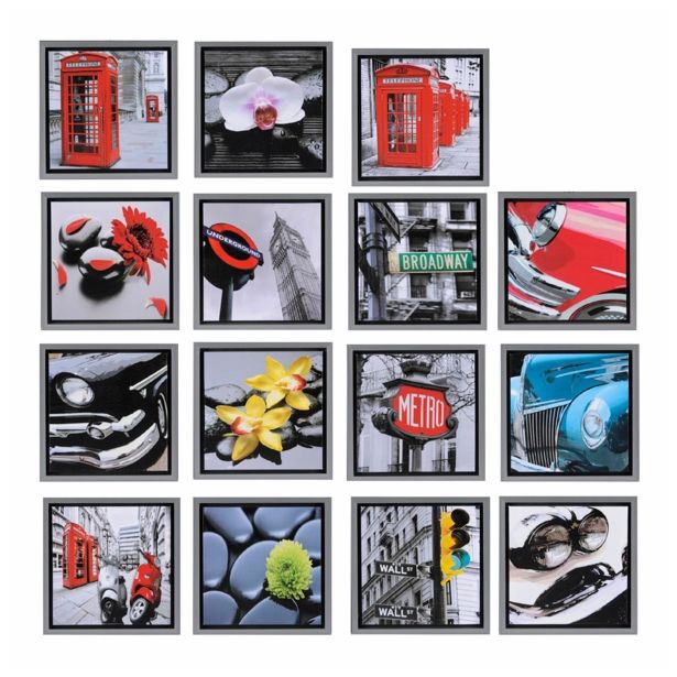 SLIKA BRODNIK DEKORATIVNO PLATNO 35X35 CM SORTIRANO