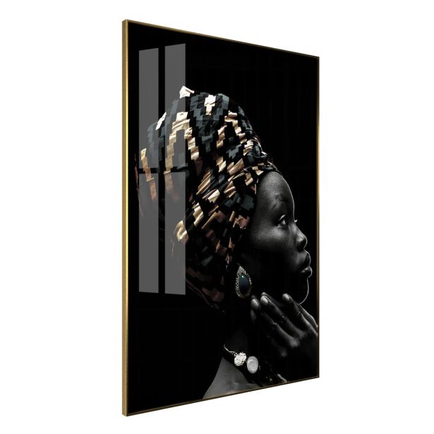 SLIKA STYLER AFRICAN JEWEL STEKLENA Z OKVIRJEM 80X120 FA001