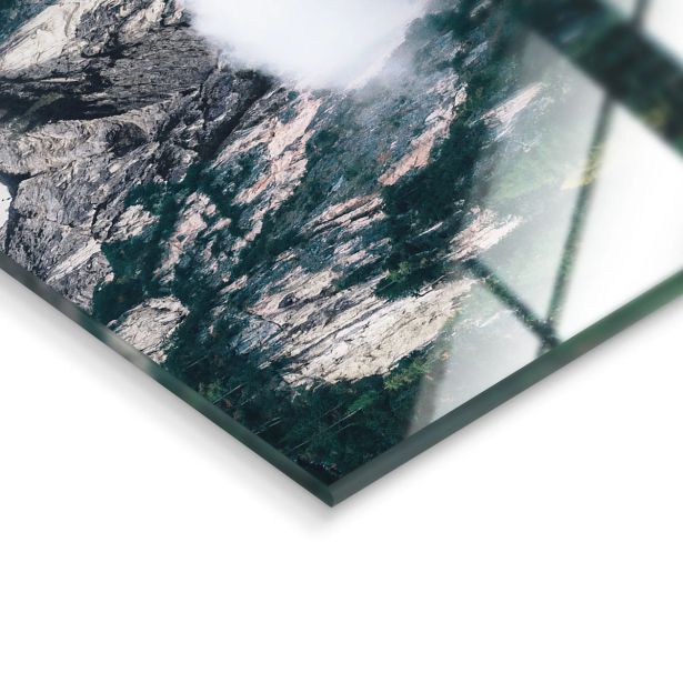 SLIKA STYLER TYROL LAKE STEKLENA 50X125 GL348