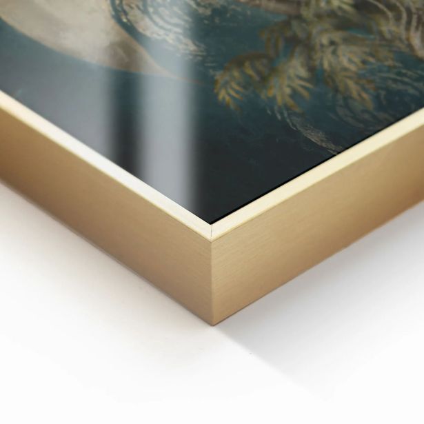 SLIKA STYLER GREEN HERON Z OKVIRJEM 80X120 FA044