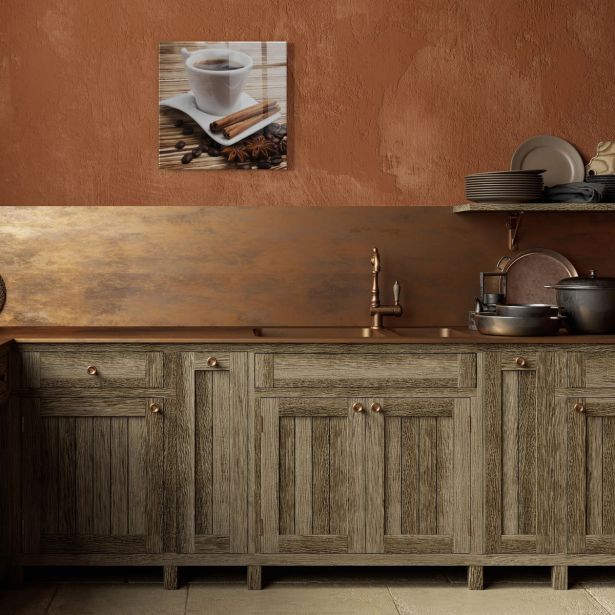 SLIKA STYLER COFFEE STEKLENA 30X30 GL012