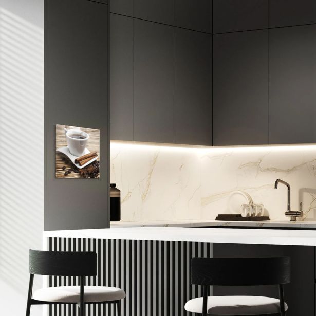 SLIKA STYLER COFFEE STEKLENA 30X30 GL012