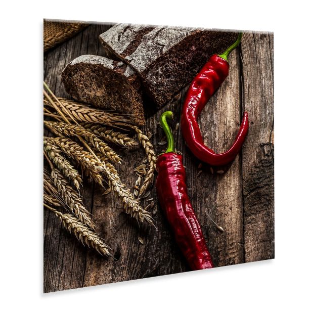 SLIKA STYLER FEFERONI STEKLENA 30X30 GL170